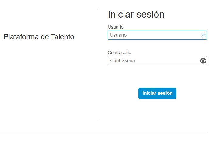 Pantalla oficial de inicio de sesión de Universidad FEMSA (Plataforma de Talento) con los campos Usuario y Contraseña